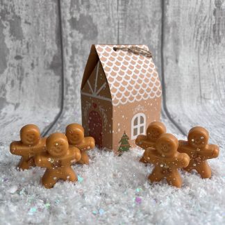 Gingerbread House and Men x 5